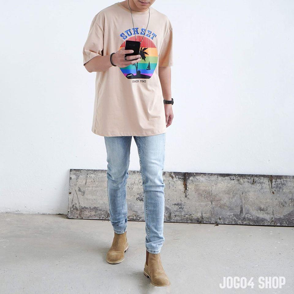SUNSET VINTAGE TEE T-SHIRT