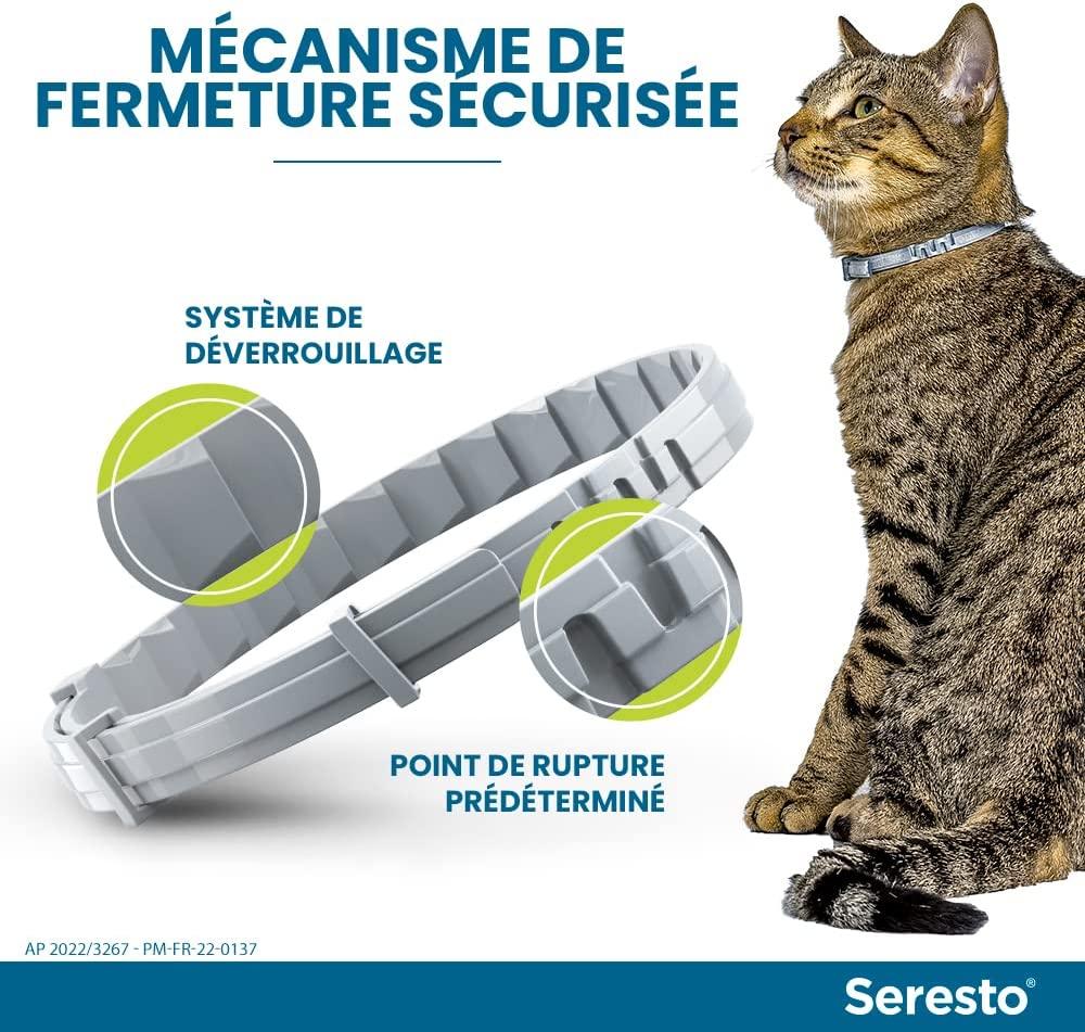 Seresto Cat - Vòng cổ bọ chét và ve cho mèo - 2 vòng cổ