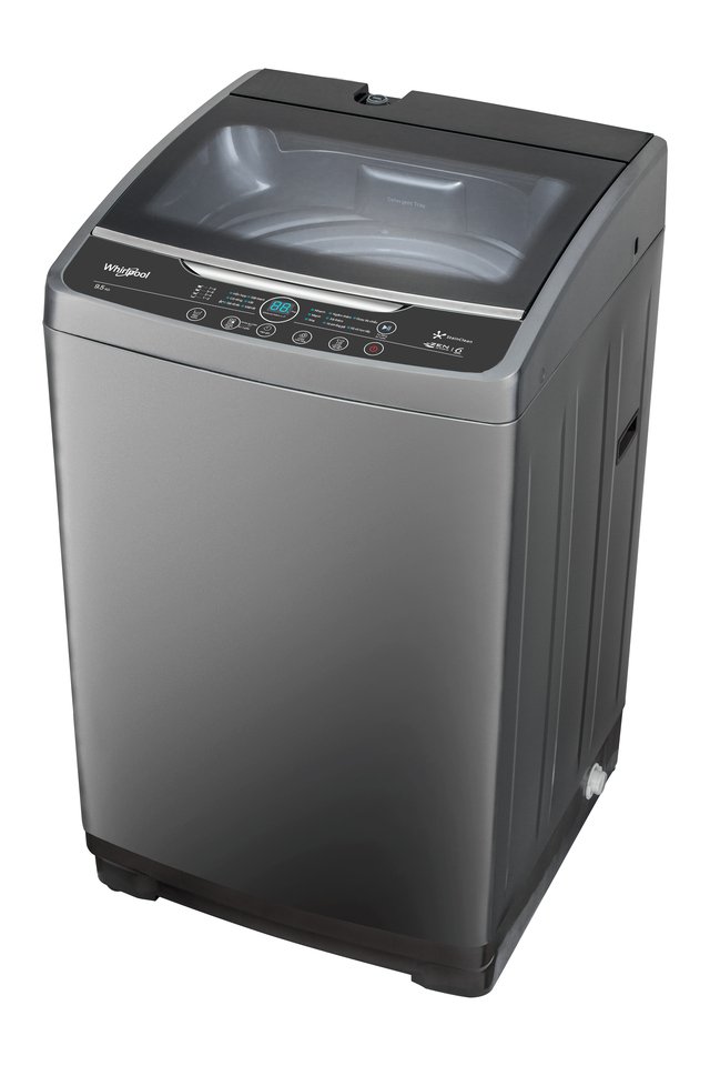 Máy Giặt Lồng Đứng Whirlpool STAINCLEAN 9.5KG XÁM  VWVD9502FG - Hàng Chính Hãng (chỉ giao HCM)