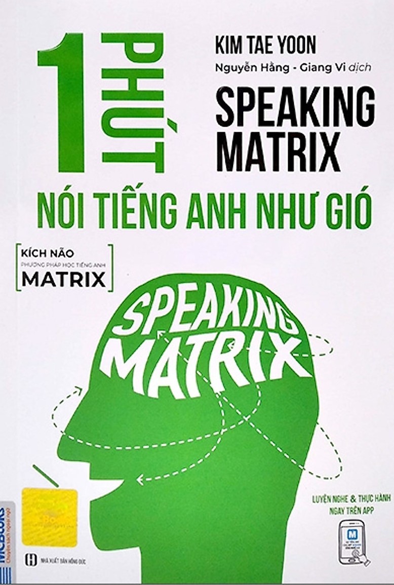 Combo 4 Cuốn Speaking Matrix – Nói tiếng Anh như gió