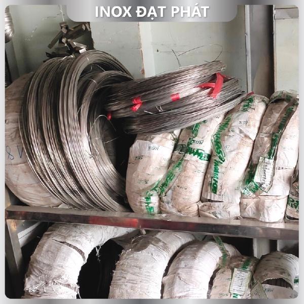 Cuộn Dây Inox 304 phi 2.0 mm / 2 ly, độ dày 2.0 mm, Cuộn dài 10m/20m/30m