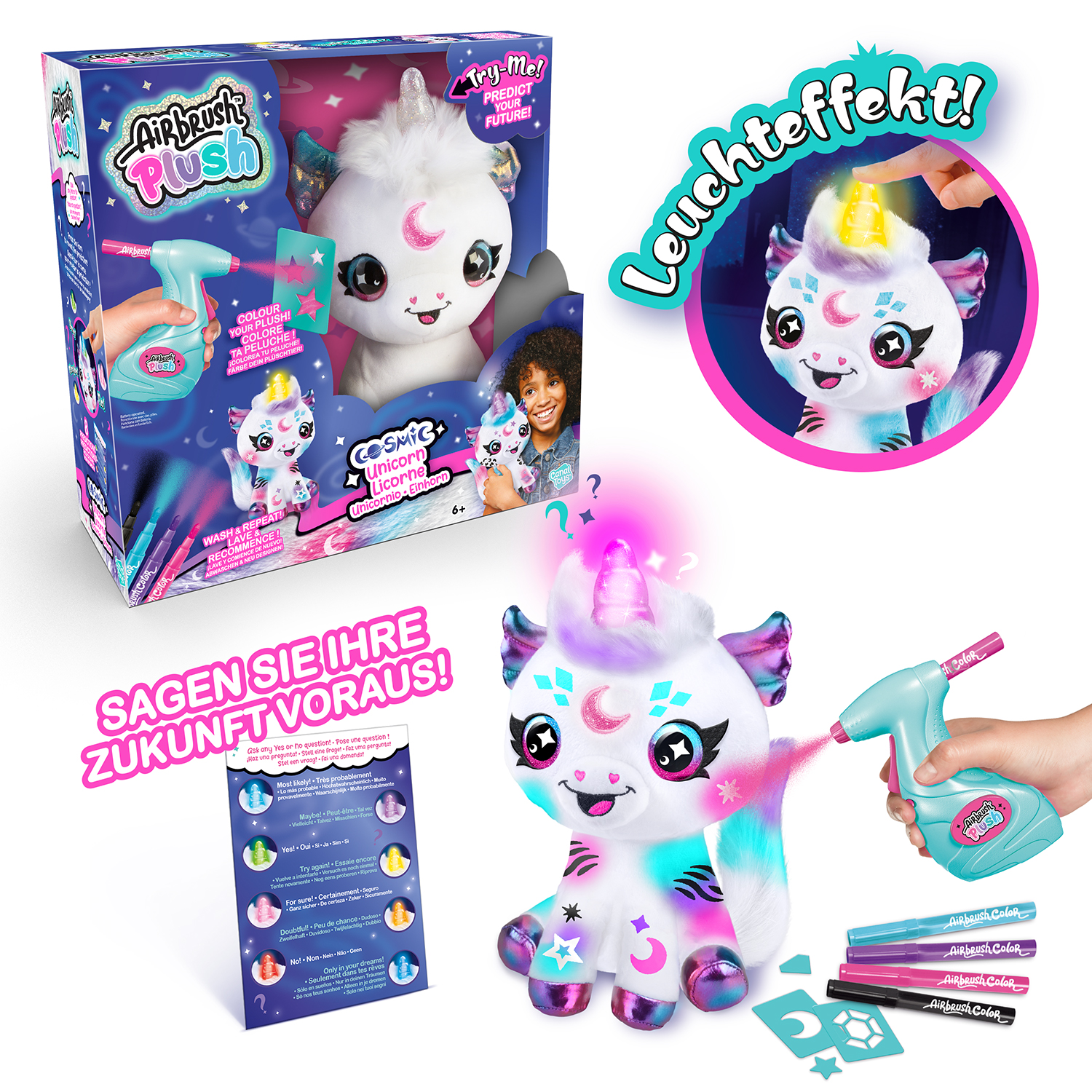 Đồ Chơi Bộ Phun Sơn Thú Cưng S2 - Cosmic Unicorn STYLE4EVER AIR028