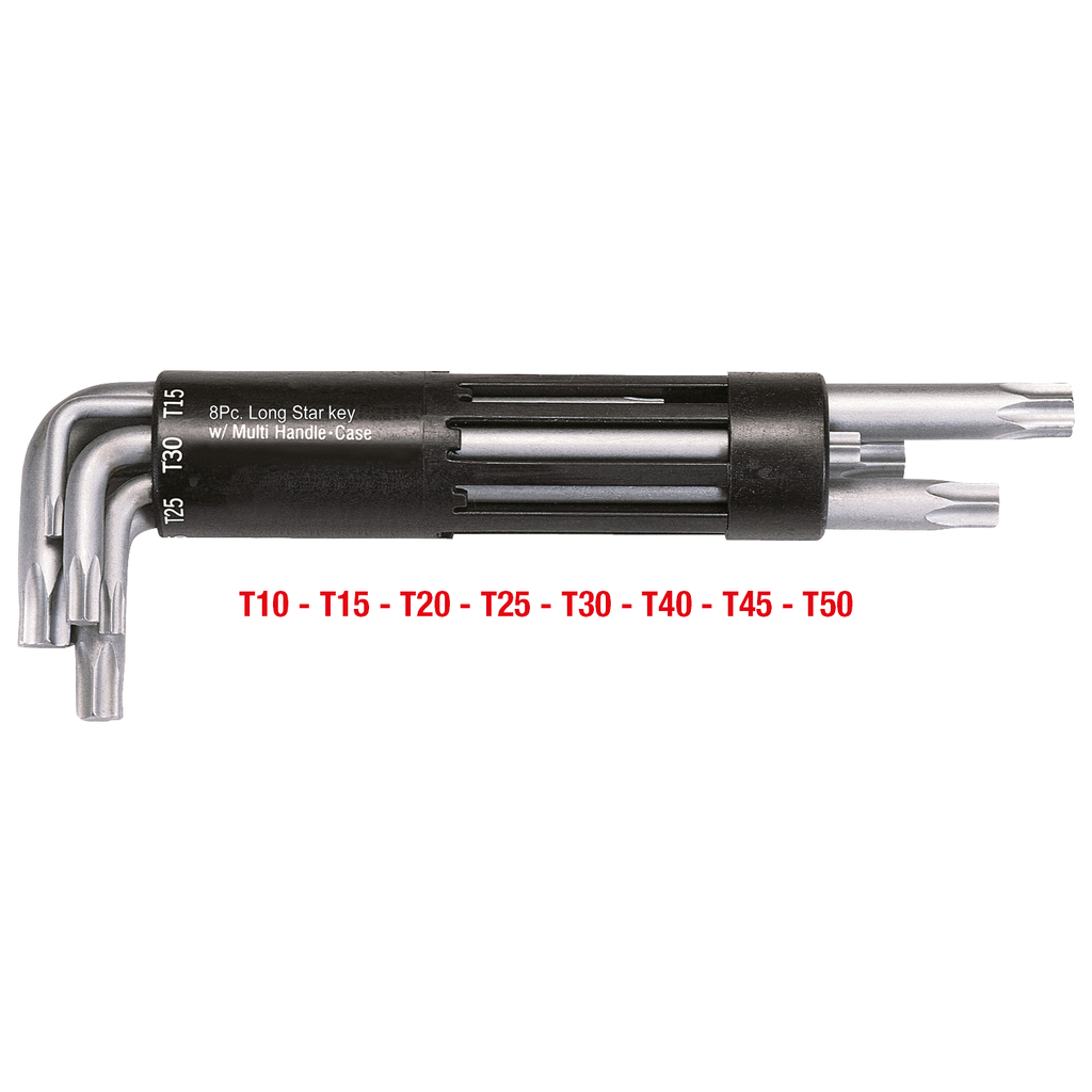 Bộ lục giác đầu sao TX 8 cây KS Tools 151.2300