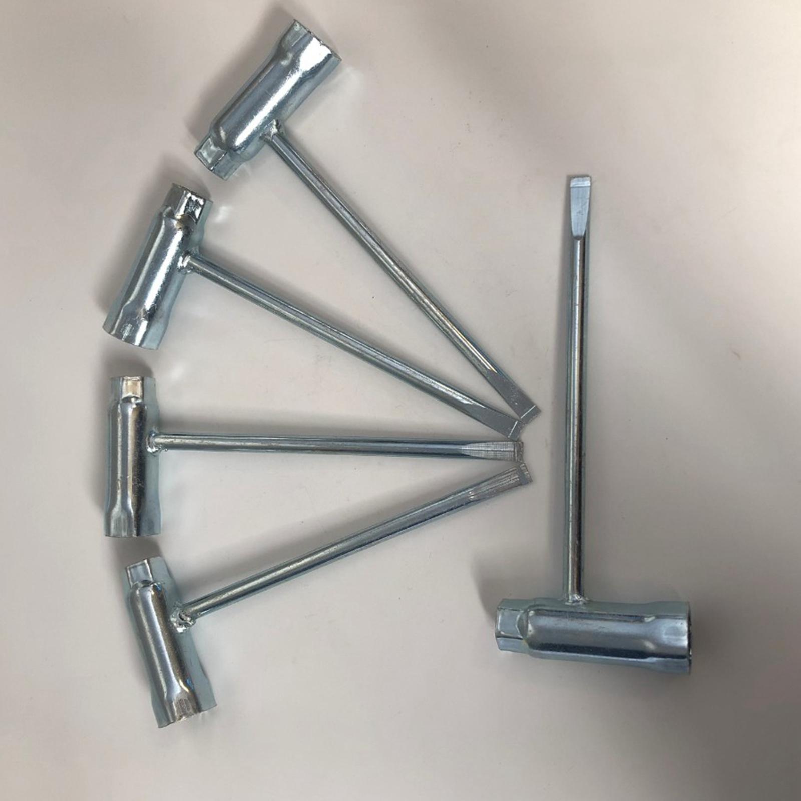 5x Chainsaw Scrench Combination Screwdriver and Wrench T-Wrench Spanner Tool