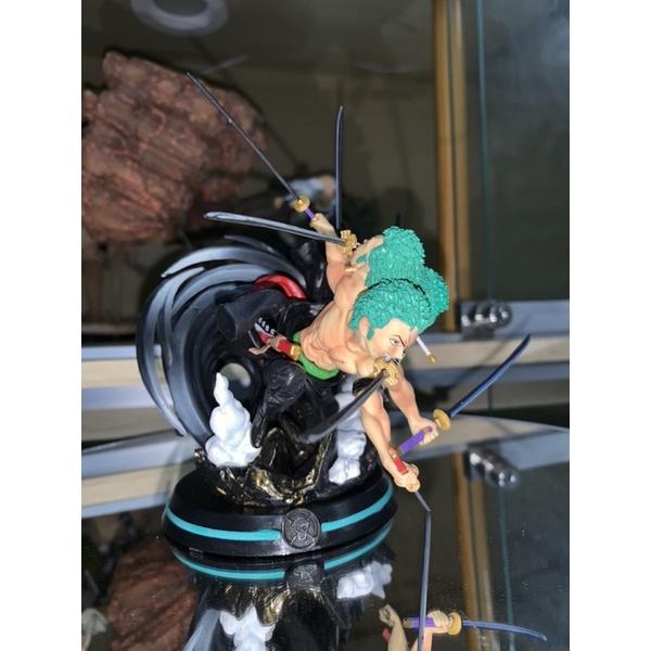 Mô hình zoro GK chibi 3 đầu 6 tay 14cm - vua hải tăc one piece