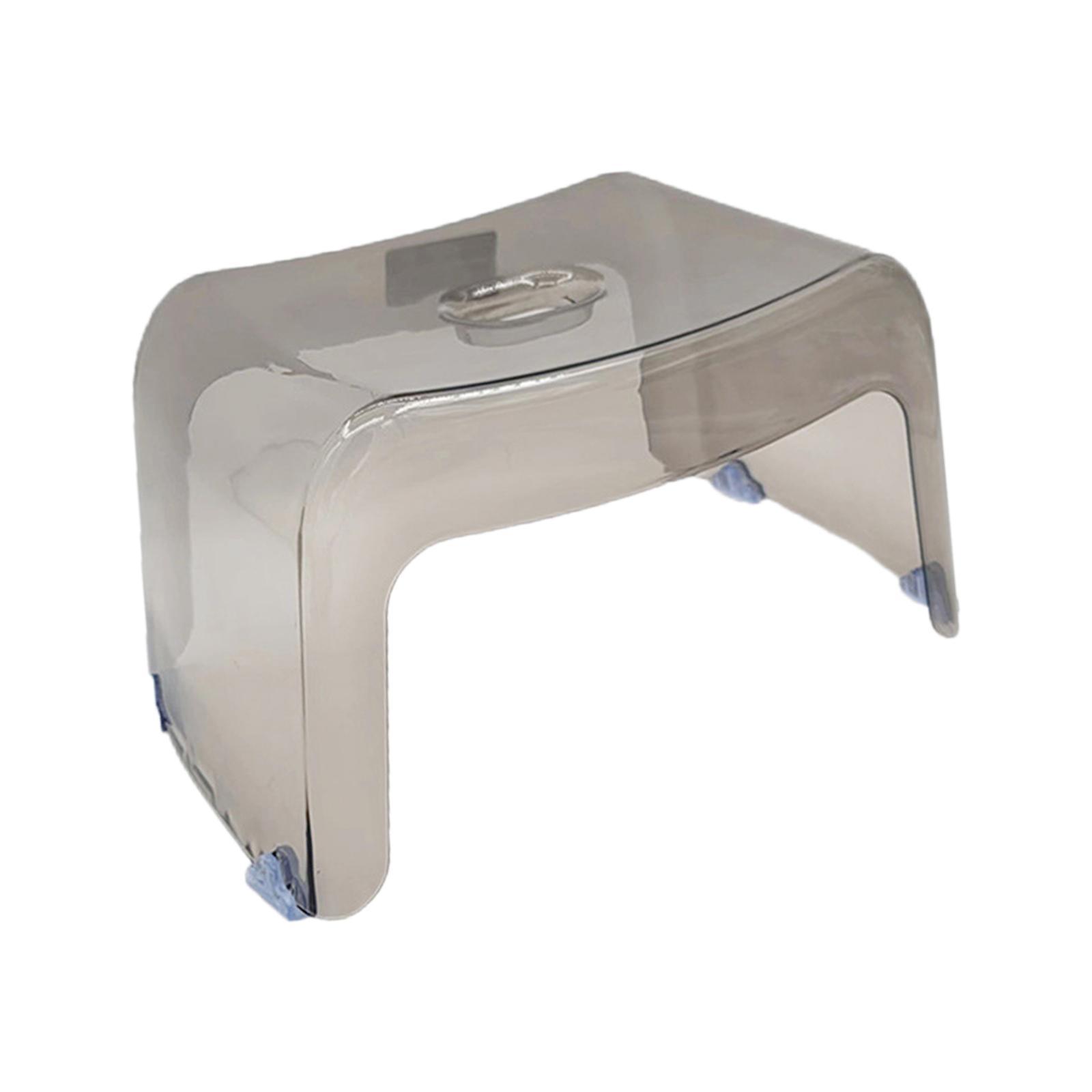 Acrylic Step Stool for Kids Non Slip Stable for Apartment Living Room Adults