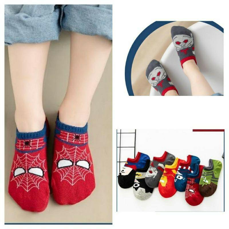 Set 7 đôi tất siêu nhân hàng đẹp cho bé