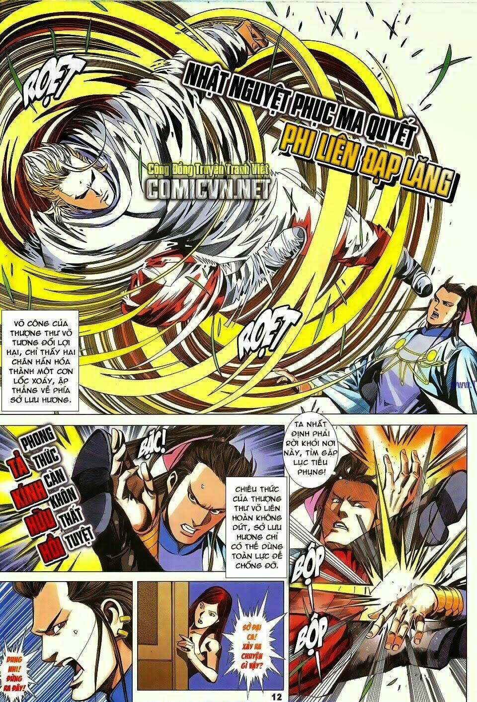 cổ long quần hiệp chapter 82 12