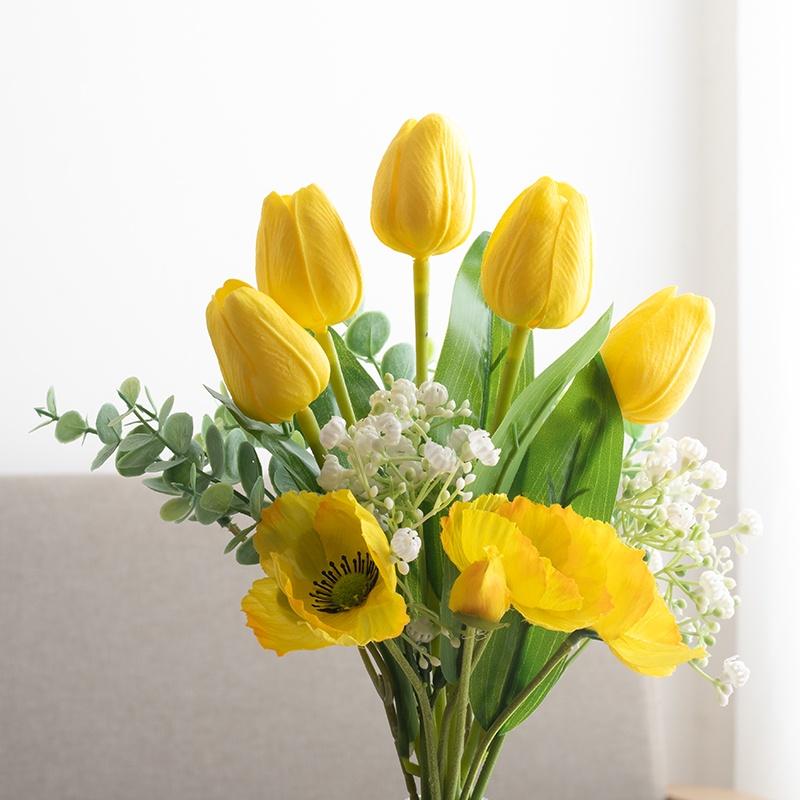 Mới Bó Hoa tulip Giả Cho Cô Dâu