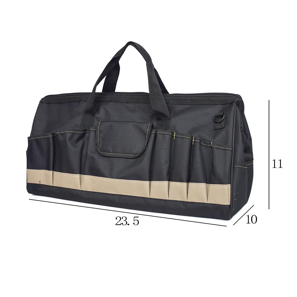 Multifunctional 24'' 600D Oxford Hardware Electrician Maintenance Tool Bags