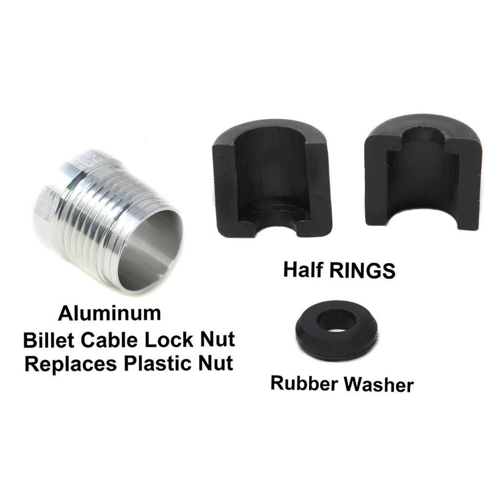 2xSteering  Aluminum Billet   Rubber Grommet for SeaDoo