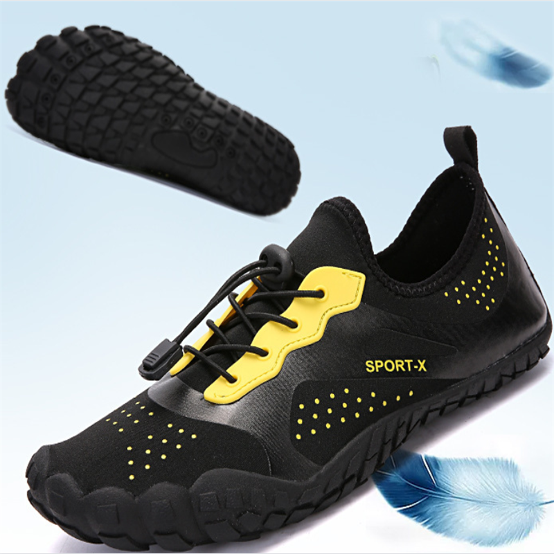 Outdoor sports five-finger upstream shoes quick-drying men's breathable beach wading shoes