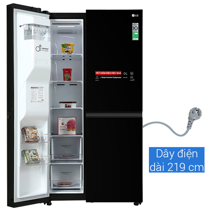 Tủ lạnh LG Inverter 635 Lít GR-D257WB - Chỉ giao Hà Nội