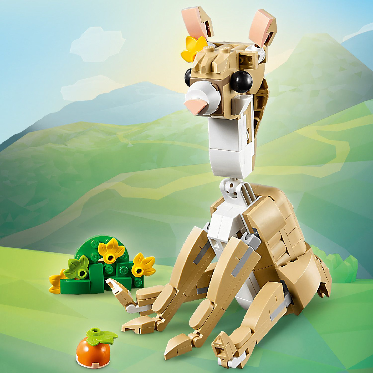 LEGO CREATOR 31162  Đồ Chơi Lắp Ráp Chú Thỏ Đáng Yêu (326 Chi Tiết)
