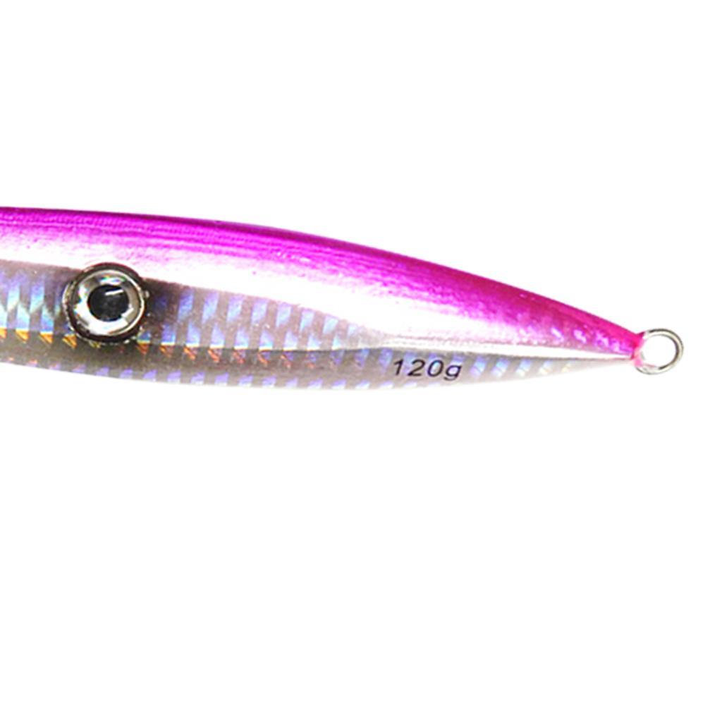 1pcs 15.3cm Metal Jigging Fishing Lead Lure Bait for Saltwater Slow Sinking Lures