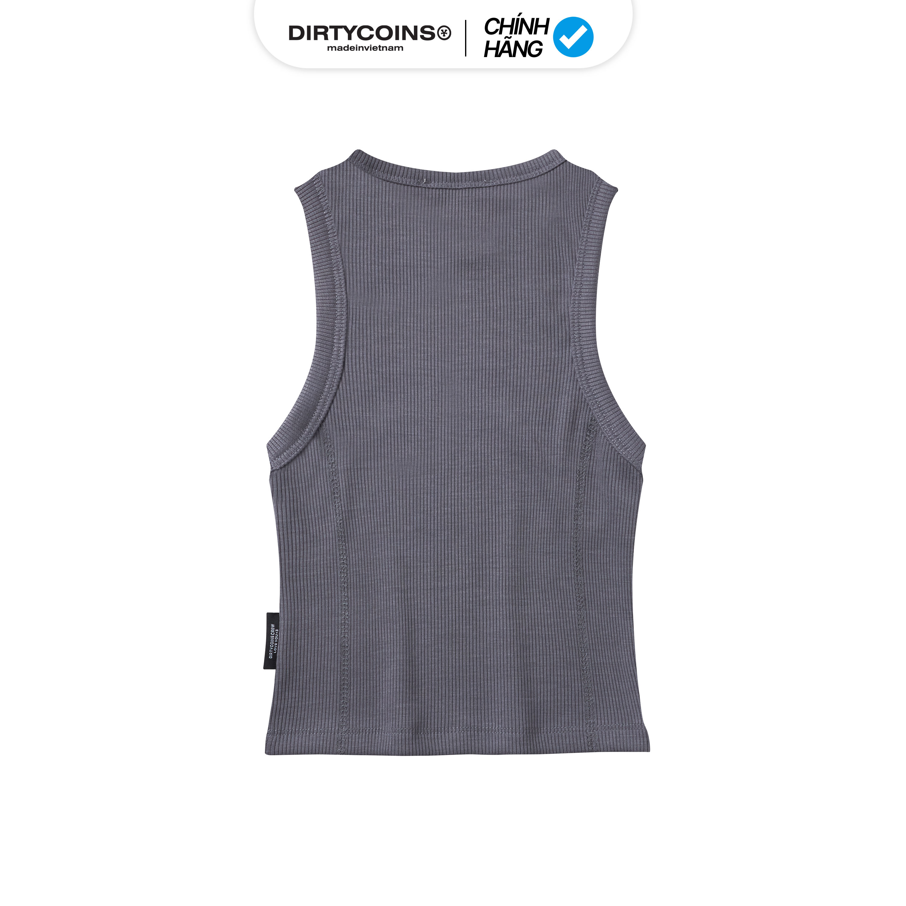 Áo Thun Ribbed Crop Tank Top