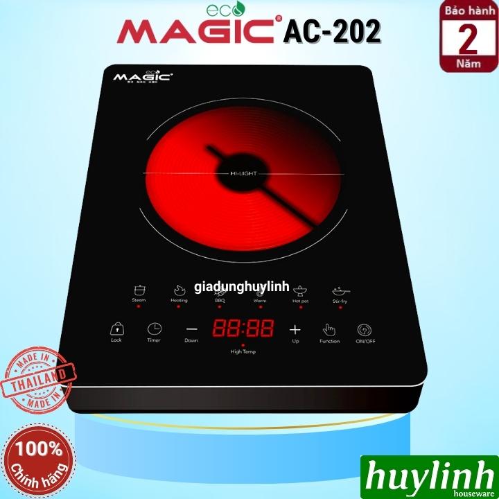 Hình ảnh Bếp hồng ngoại đơn Magic ECO AC-202 - 2000W - Made in Thái Lan - Hàng chính hãng