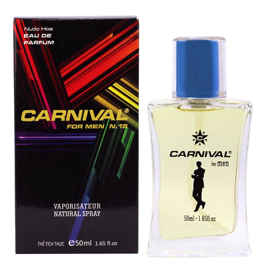 Combo Nước Hoa Nam Carnival N15 &amp; N16 (50ml x 2)