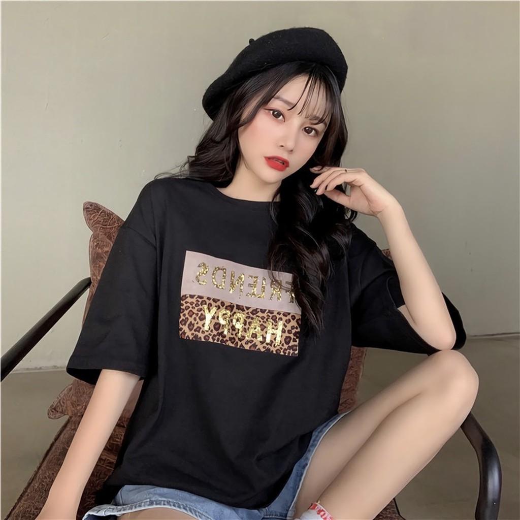 Áo thun Friends Happy rộng tay lỡ A37