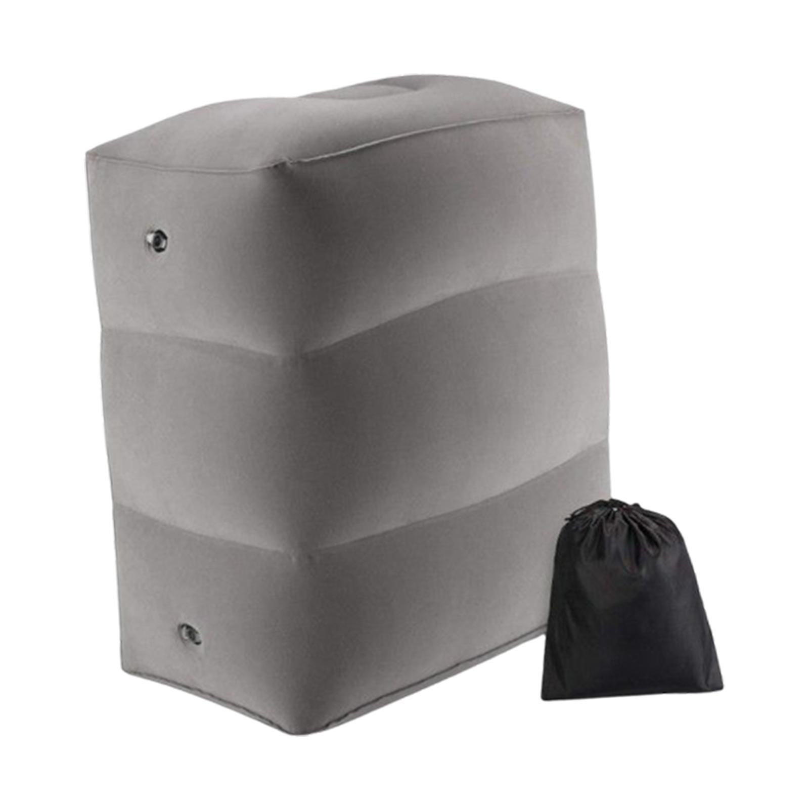 Foldable Inflatable Footrest Pillow Rest Pillow for Picnic Camping Home