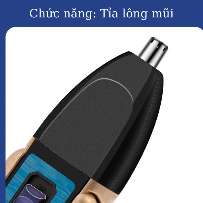 Máy Cạo Râu Đa Năng 3 Chức Năng  Cắt Tóc Cạo Râu Tỉa Lông Mũi Kiểu Dáng Cổ Điển Nam Tính SK601