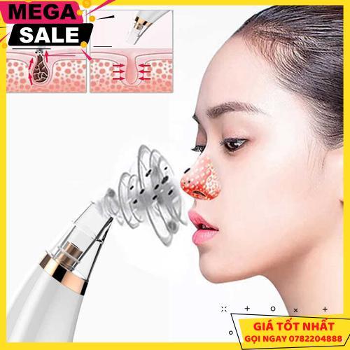 Máy Hút Mụn Cầm Tay Cao Cấp Comedo Suction Tool – Máy Nặn Mụn Siêu Êm, Mạnh Mẽ (Tặng Kèm 2 Pin 2A) - Giao Hàng Toàn Quốc