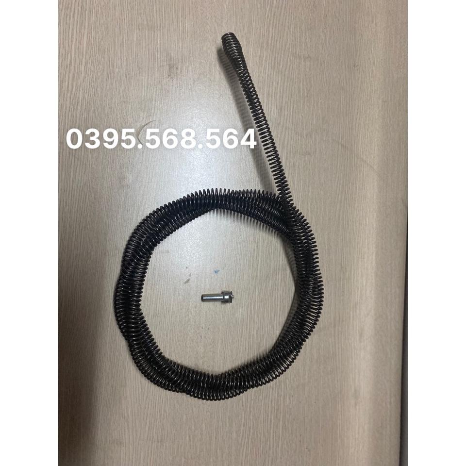 2,5M dây thông tắc đường ống nước + kết nối máy khoan