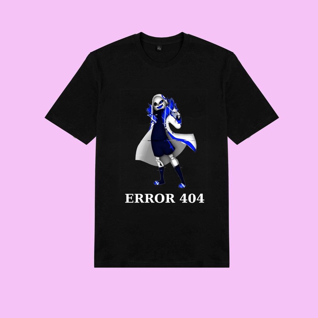Áo Error 404 Sans phong cách cho bé trai bé gái đủ size