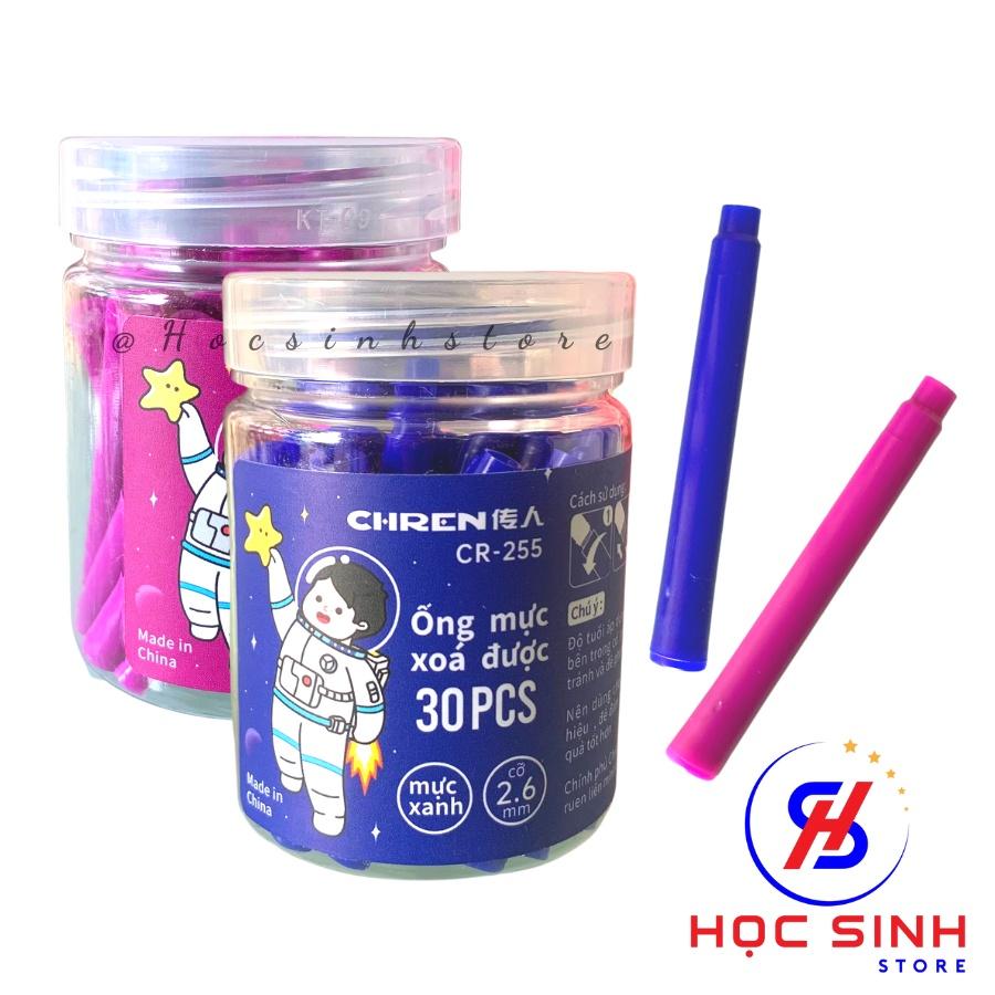 Combo 10 Ống Mực Bút Máy Xóa Được Mực CIIREN CR-255