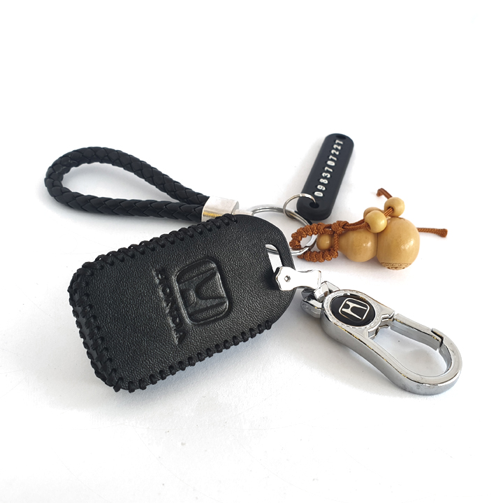 Bao da chìa khóa ô tô Honda 3 nút PKXH-118