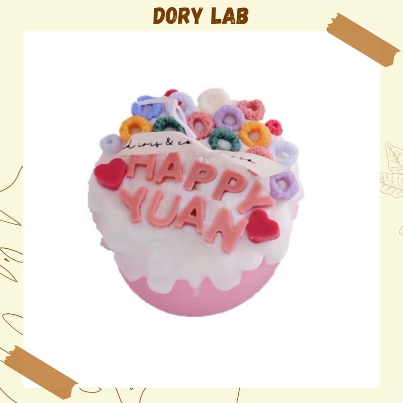 Nến Thơm Bánh Sinh Nhật Thiết Kế Theo Yêu Cầu, Quà Tặng Ý Nghĩa, Độc Đáo - Dory Lab