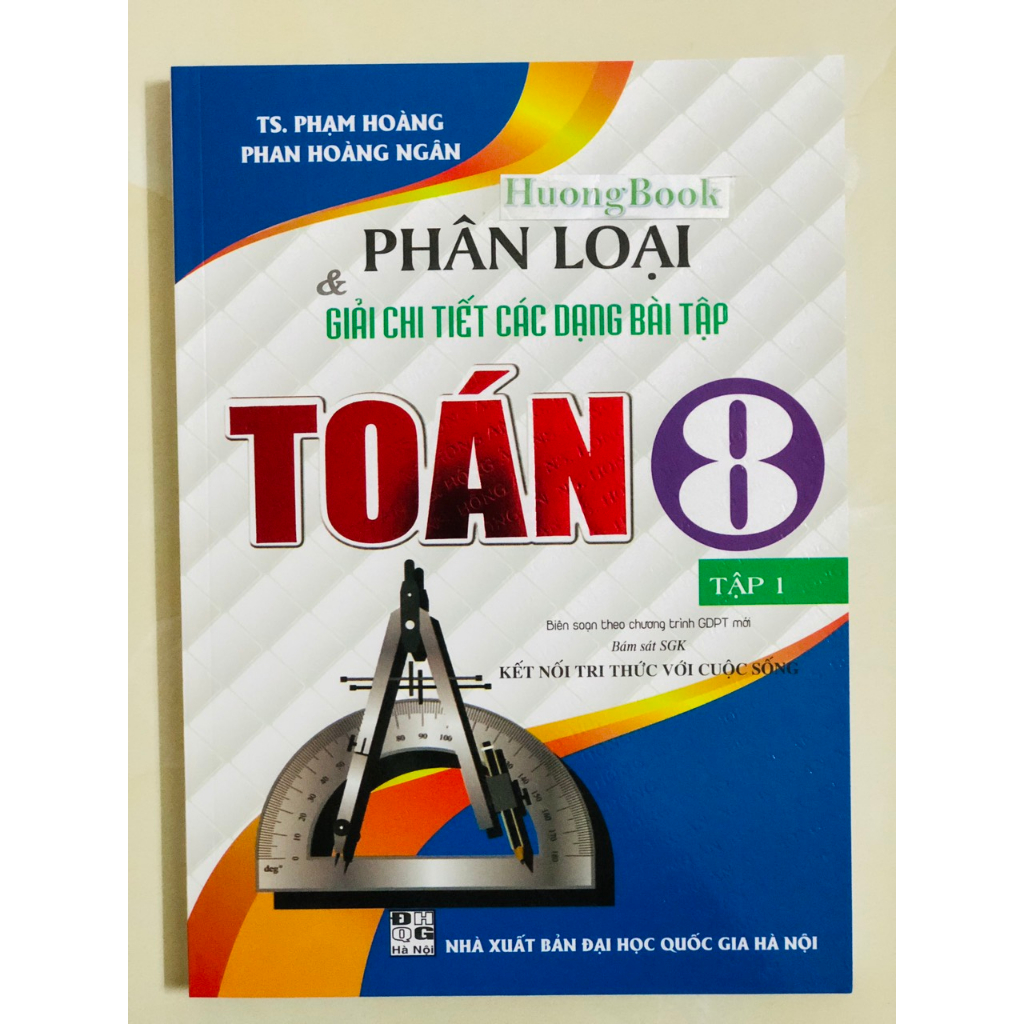 Sách - Combo Phân Loại và Giải Chi Tiết Các Dạng Bài Tập Toán 8 - Tập 1 + 2