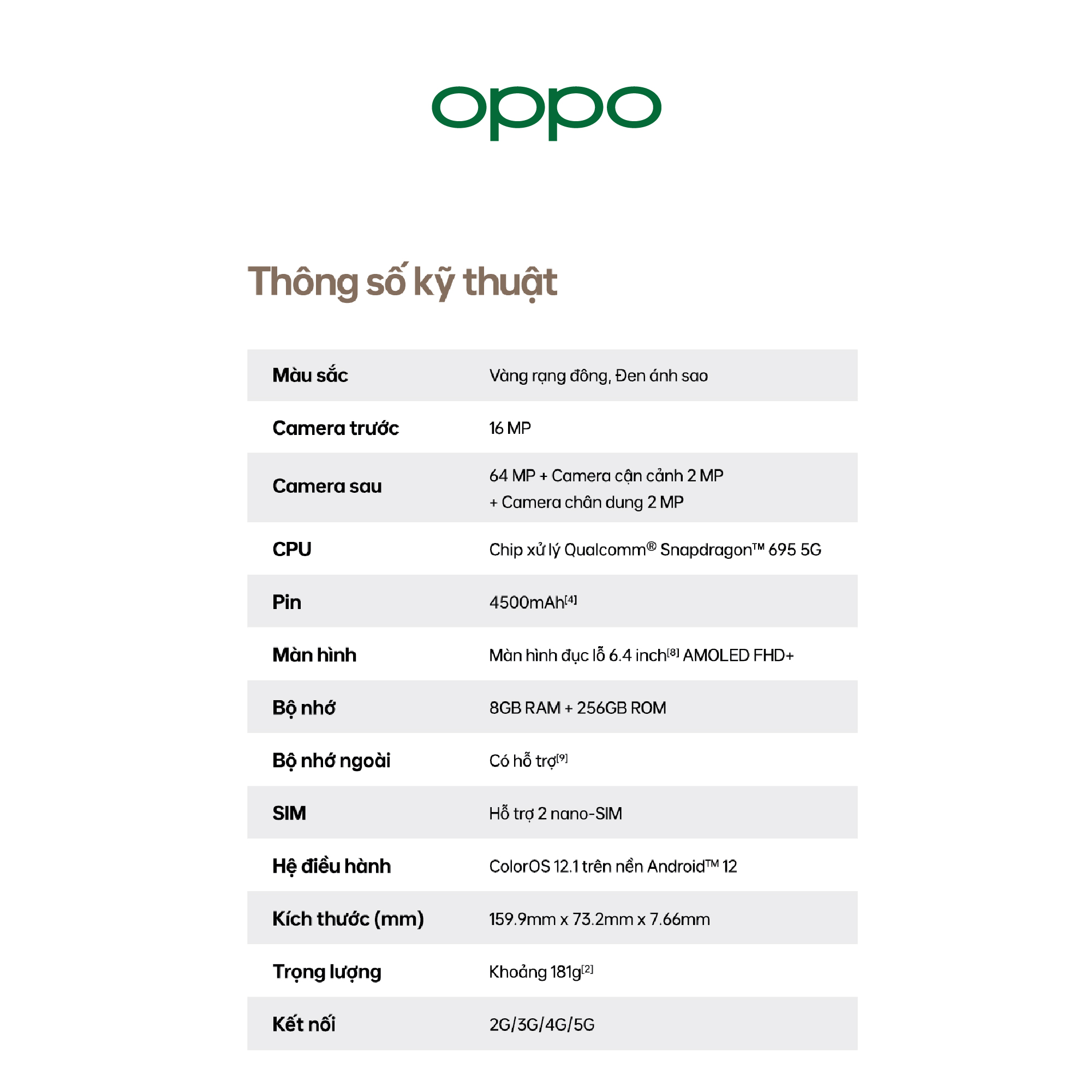 Điện Thoại Oppo Reno8 Z 5G (8GB/256GB) - Hàng Chính Hãng