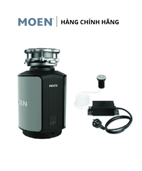 Máy xay rác bồn rửa chén + bộ nút nhấn MOEN GX50MCL+PJW1001