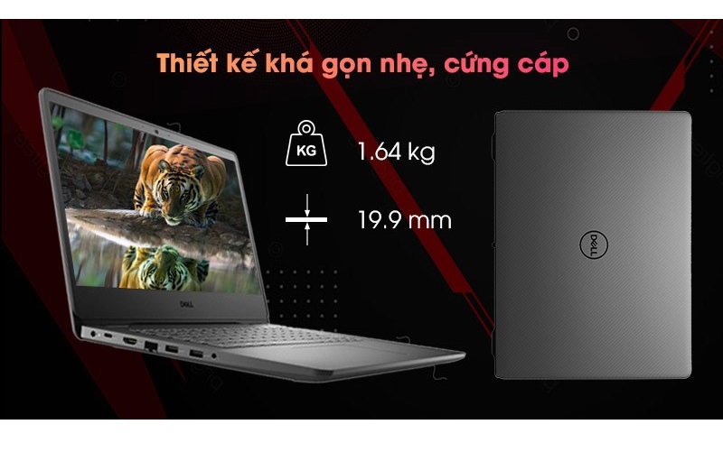 Laptop Dell Vostro 3400 YX51W2 (Core i5-1135G7/ 8GB/ 256GB SSD/ MX330 2G /14 FHD/ Win10) - Hàng Chính Hãng