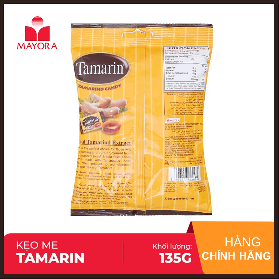 Kẹo me Tamarin Bịch 150g