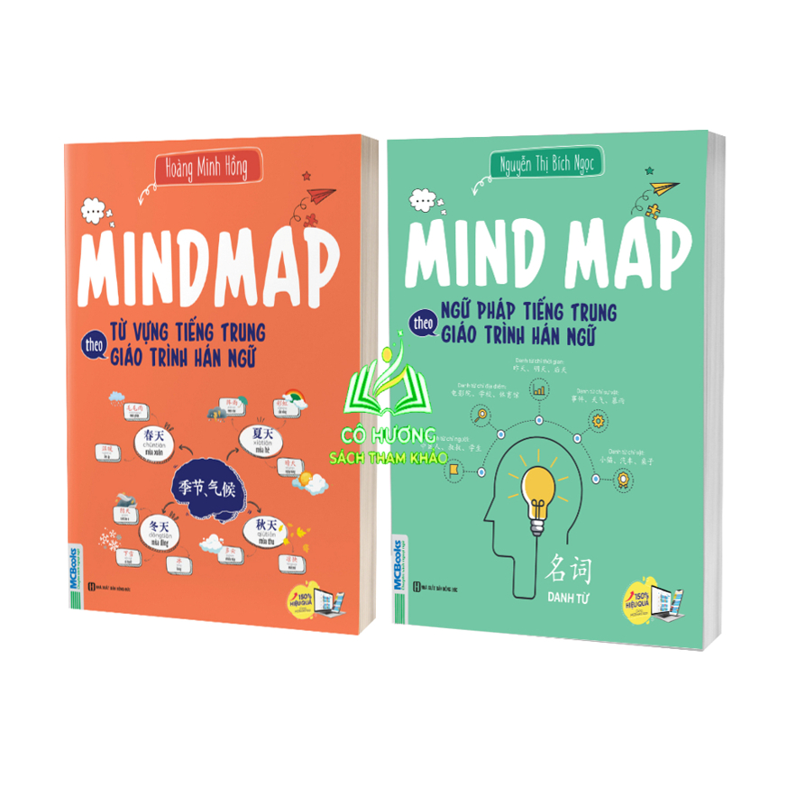 Sách - Mindmap Từ vựng Tiếng Trung theo giáo trình Hán ngữ (MC)