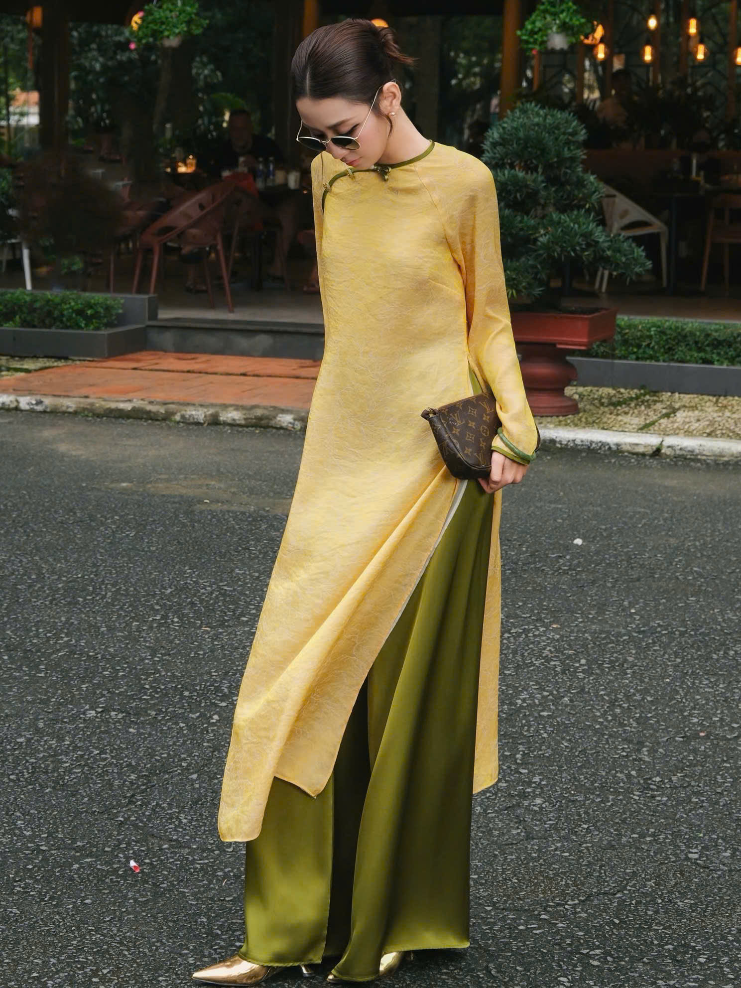 Áo dài Kim Xuân NGADO , áo dài Tết , áo dài cách tân , áo dài truyền thống