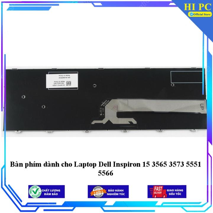 Bàn phím dành cho Laptop Dell Inspiron 15 3565 3573 5551 5566 - Hàng Nhập Khẩu