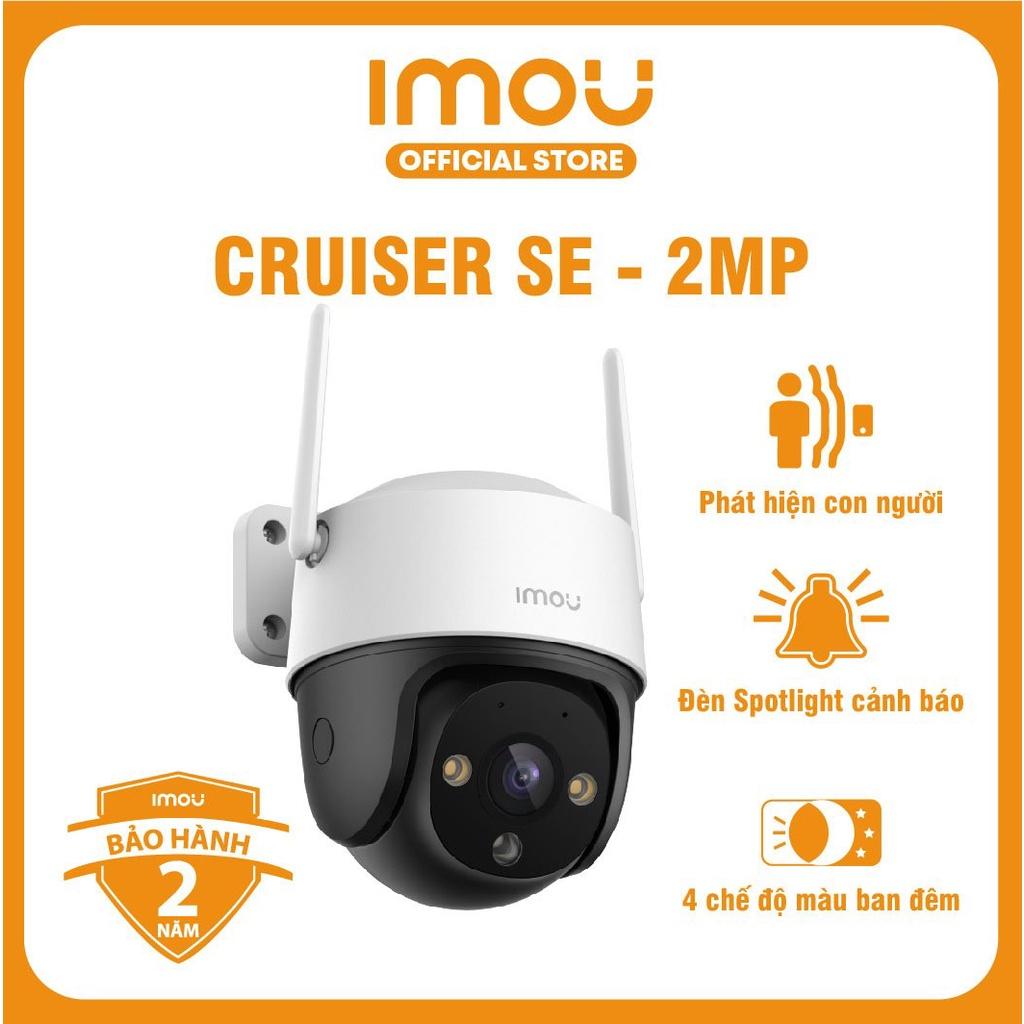 Camera Wifi Imou Cruiser SE (2MP) I Phát hiện con người I Đèn spotlight cảnh báo I 4 chế độ ban đêm I Hàng chính hãng