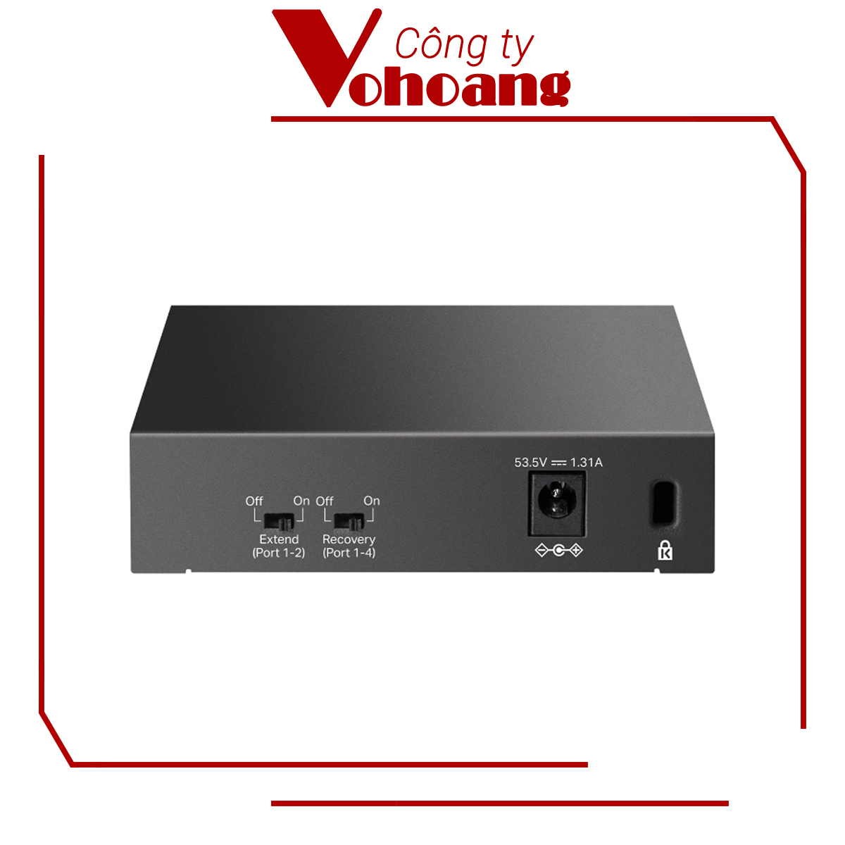 Switch Gigabit 5 Cổng TP-Link LS105GP với 4 Cổng PoE+ Công Suất Tối Đa 65W Vỏ Kim Loại - Hàng chính hãng