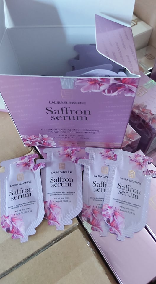 Serum Nhụy Hoa Nghệ Tây Nhật Kim Anh Laura Sunshine Dạng túi 45ml
