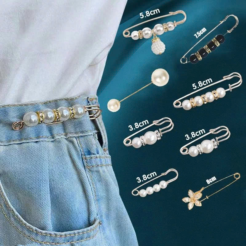 SET 13 KIM BĂNG GHIM CÀI QUẦN ÁO, THU NHỎ EO, CÀI KHĂN MŨ SANG CHẢNH