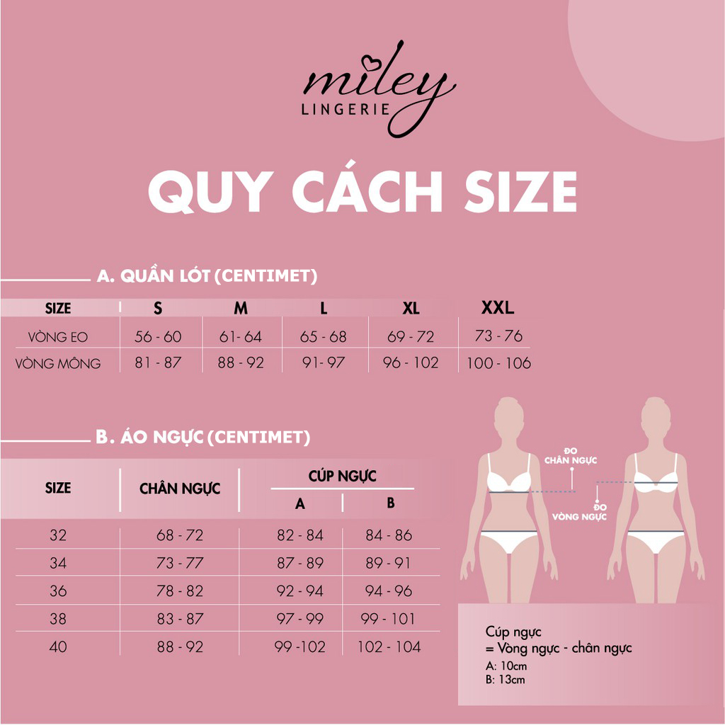 Quần Lót Nữ Dáng Bikini Thun Lạnh Phối Ren Active Miley Lingerie FMM_34