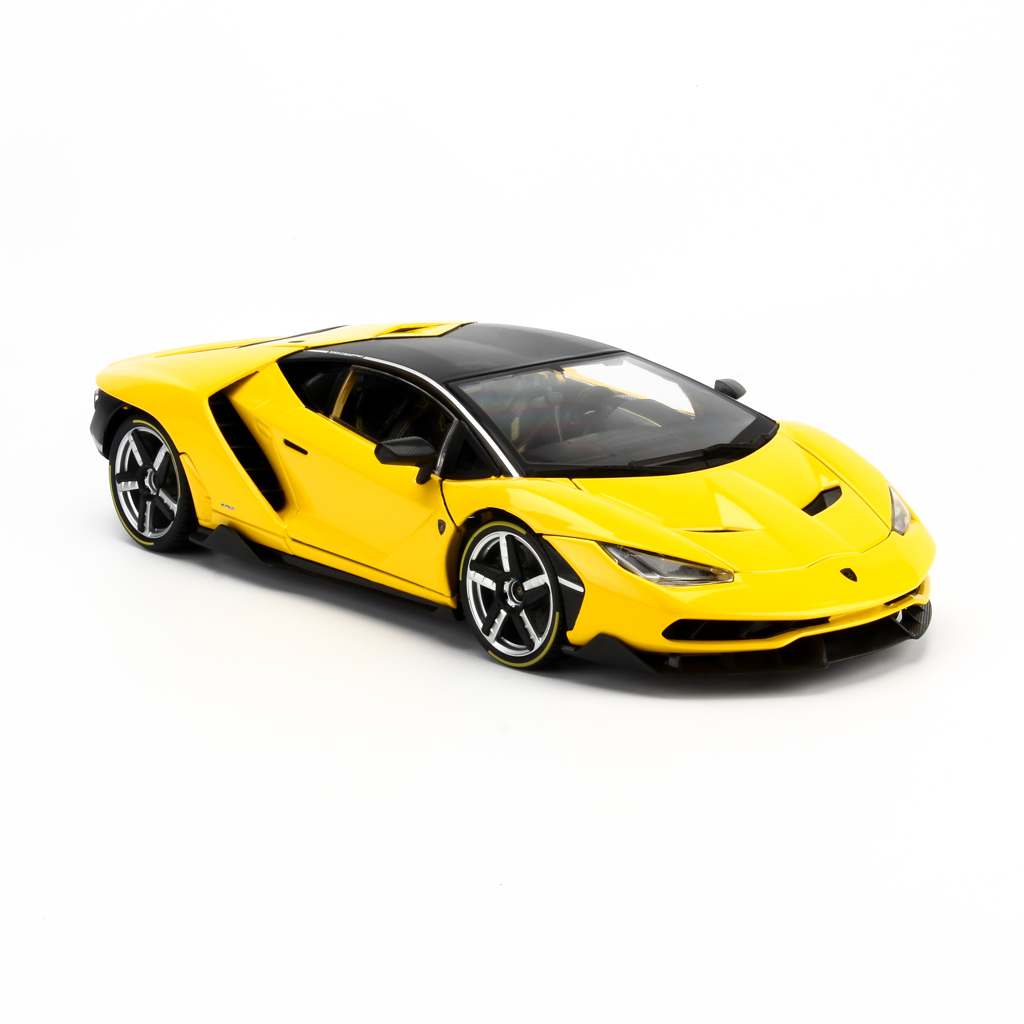 Mô Hình Xe Lamborghini Centenario Yellow 1:18 Exclusive Maisto MH-38136