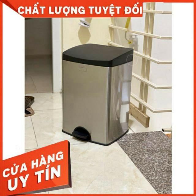 Thùng Rác INOX 15L ( BẢO HÀNH 12T)