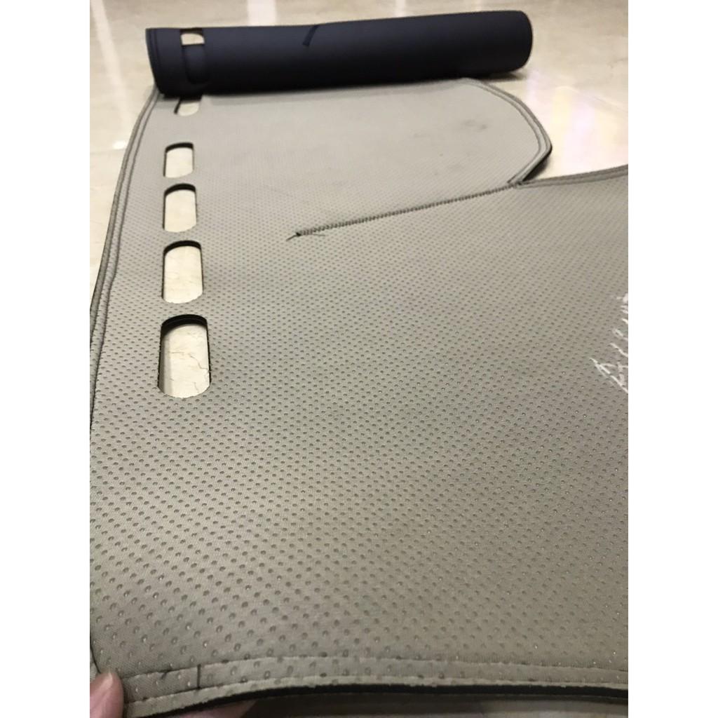 Thảm taplo da vân carbon cao cấp Rush