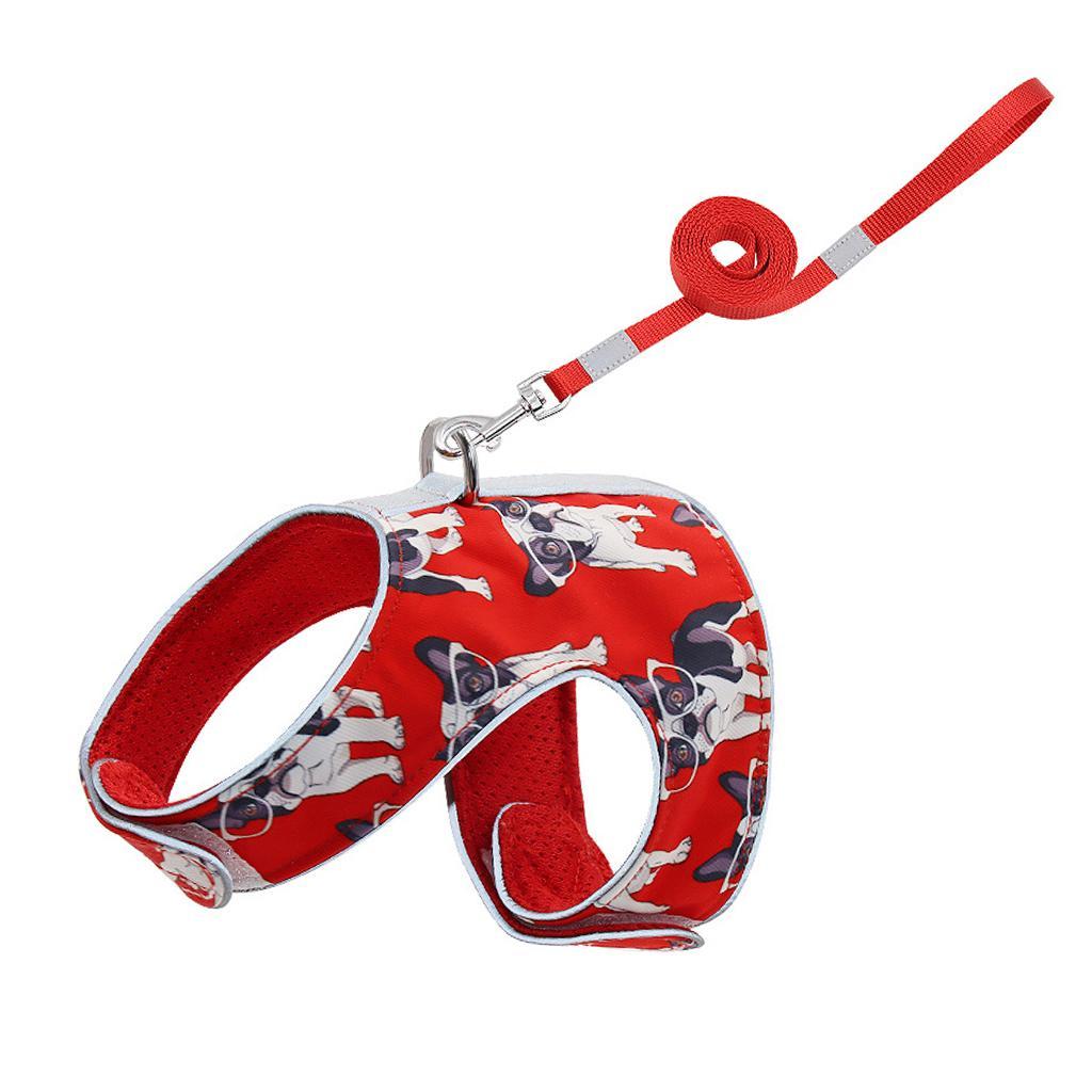 Cat Harness Soft Adjustable Pet Vest for Walking Small Medium Large Cats