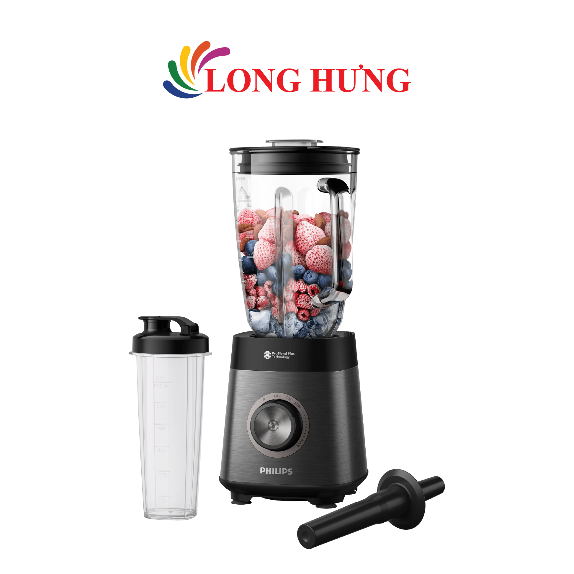 Máy xay sinh tố cầm tay Philips HR3041/00 - Hàng chính hãng