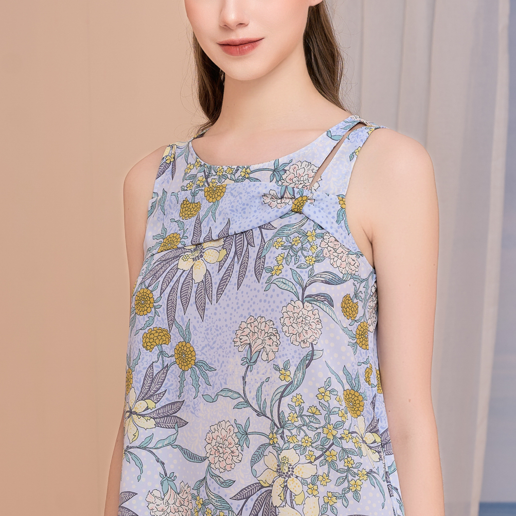 Đầm Satin Nữ Vincy Thoáng Mát DDS051W21